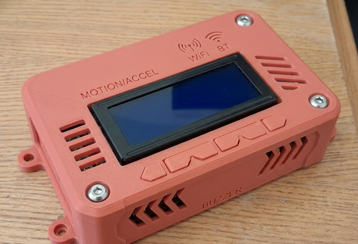 Custom 3D printed enclosure