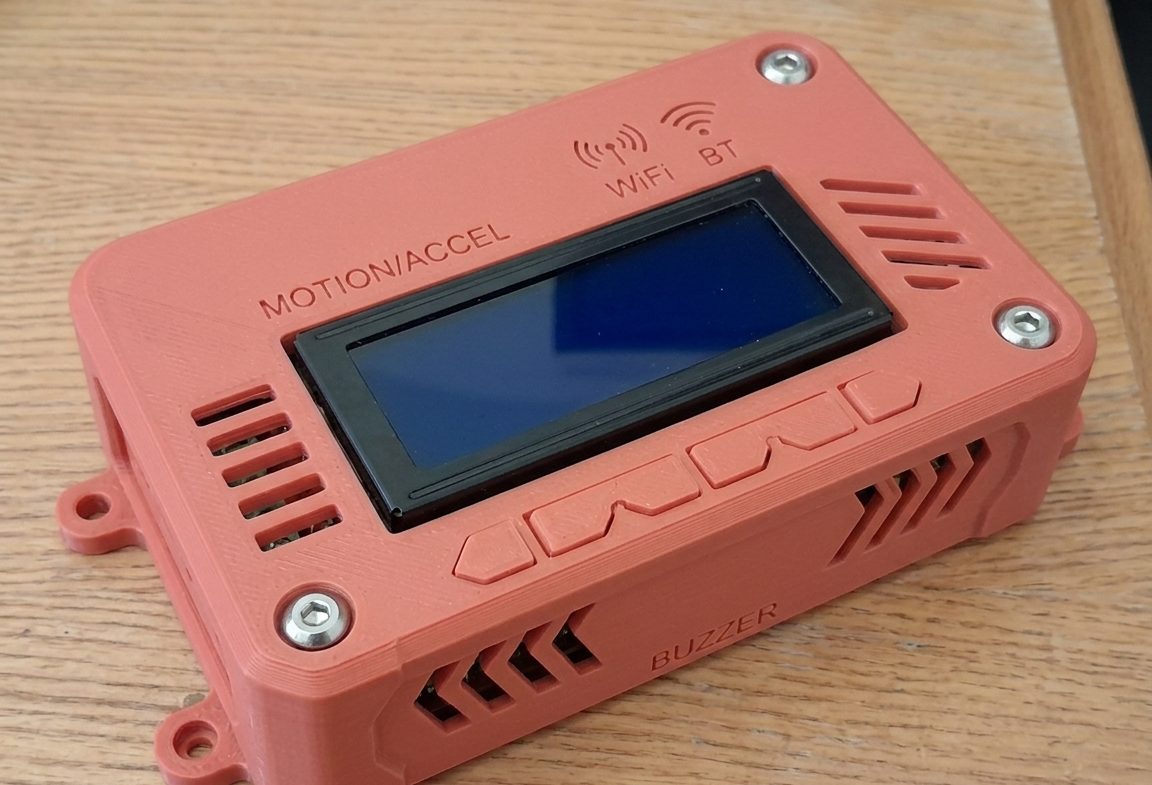 Custom 3D printed enclosure